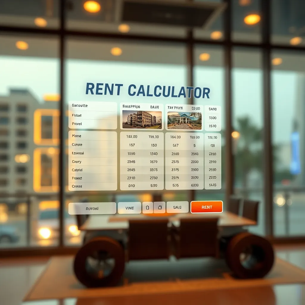 Navigating Dubai's Rental Market: Insights on Rent Calculators
